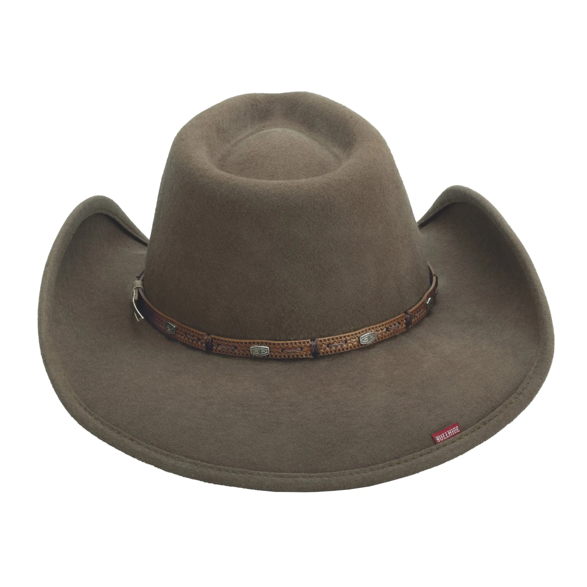 Khaki Wild Horse Wool Hat sold by Western Edge product image thumbnail 3