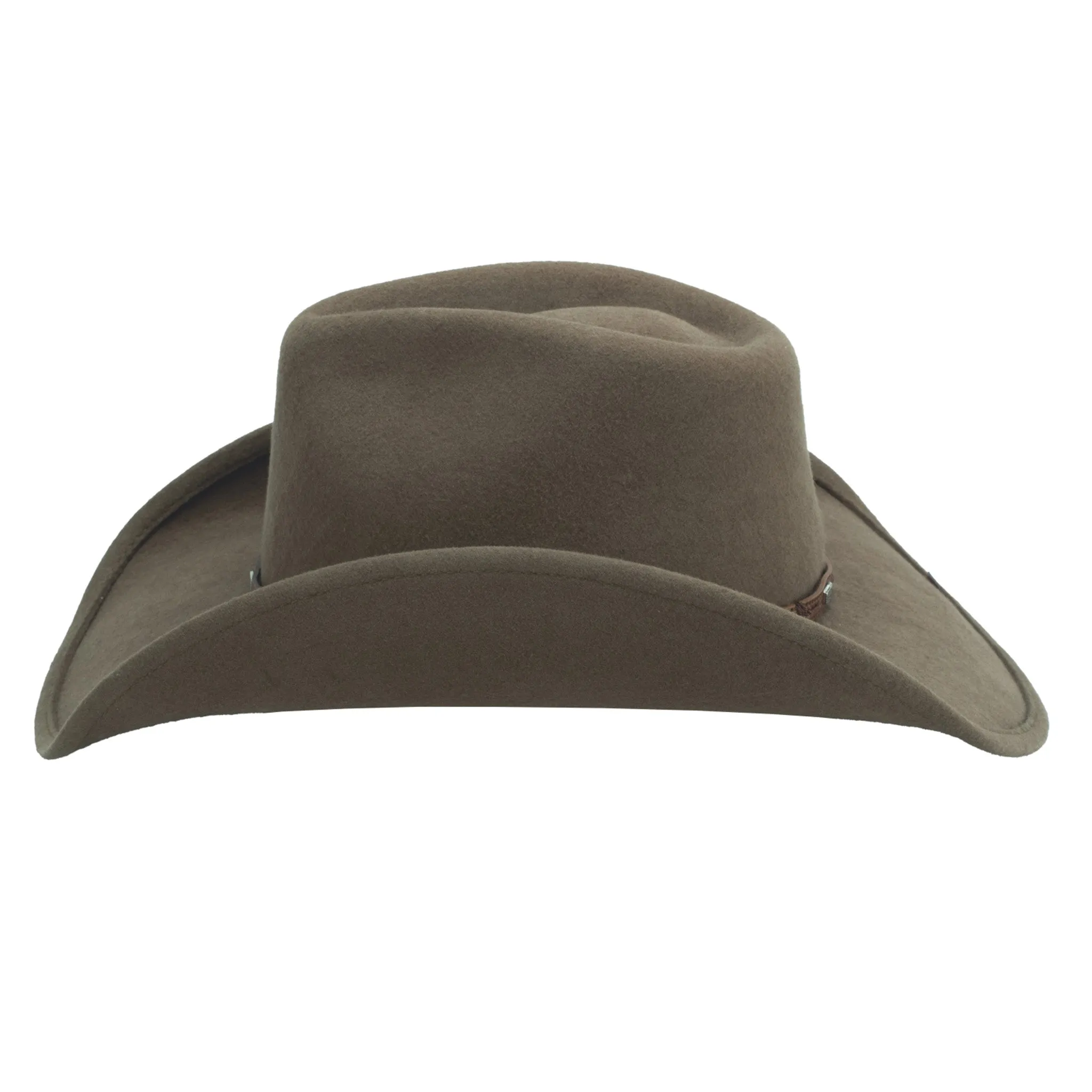 Khaki Wild Horse Wool Hat sold by Western Edge product image thumbnail 2