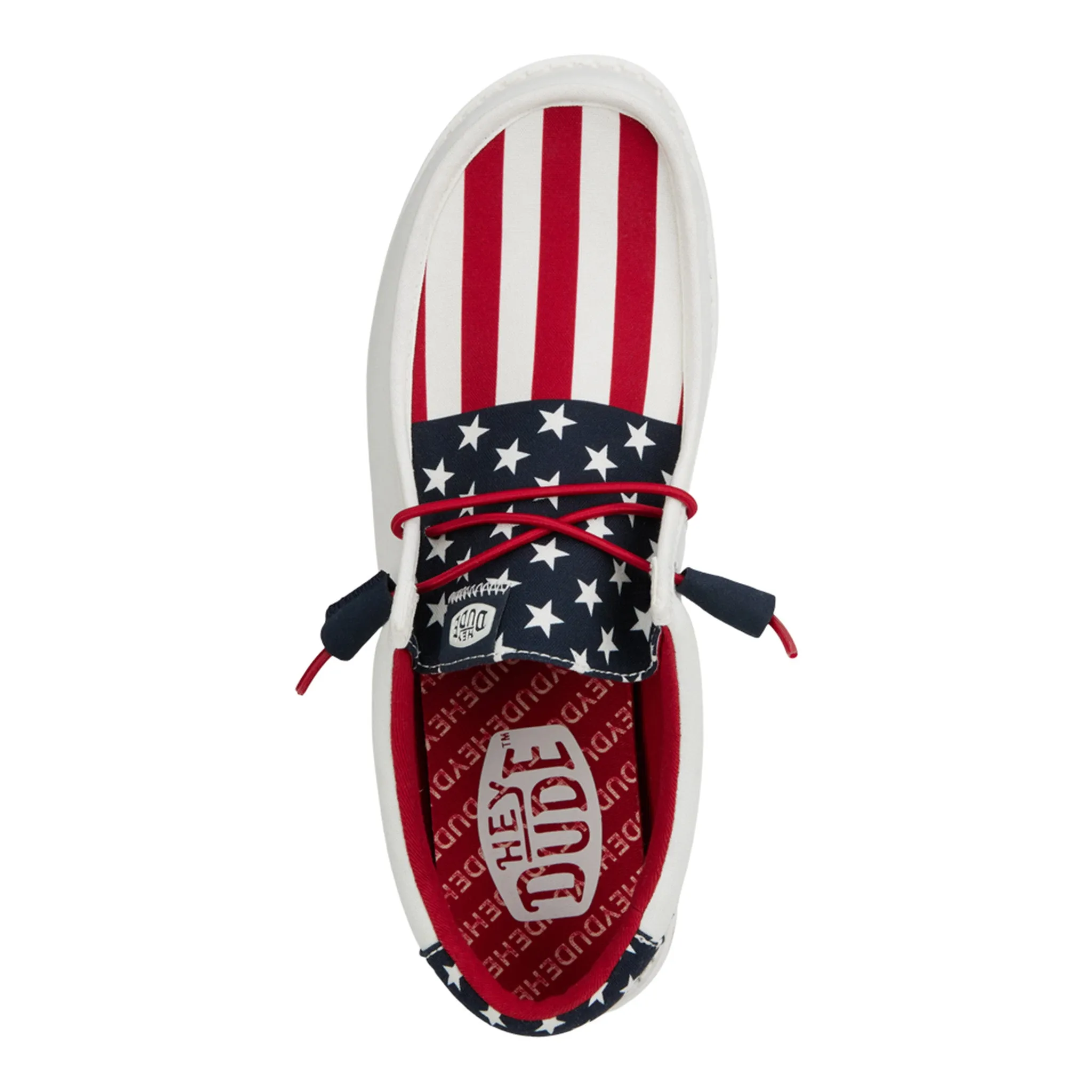 Hey Dude Wally Americana Shoe sold by Western Edge product image thumbnail 4