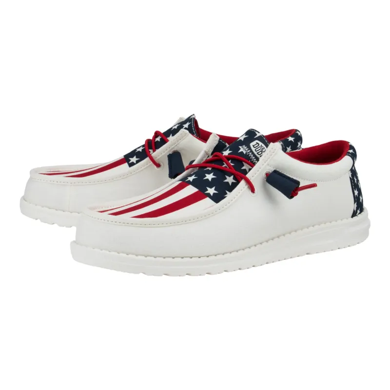 Hey Dude Wally Americana Shoe made by Hey Dude