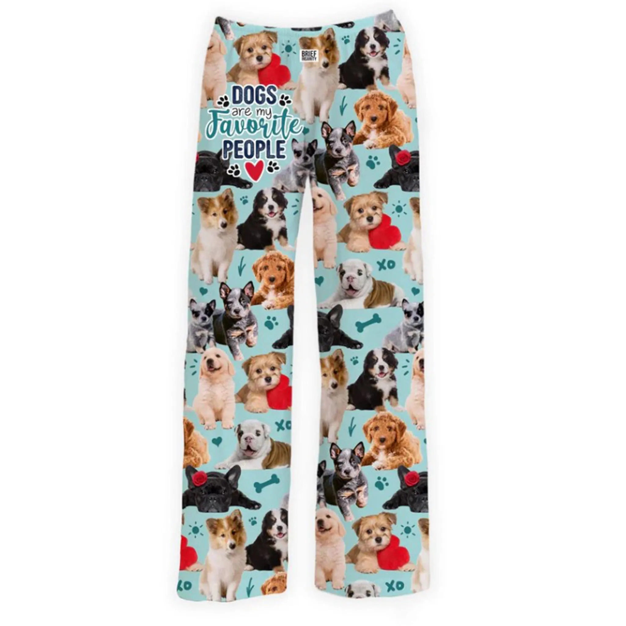 Brief Insanity Dogs Are My Favorite People PJ Pants sold by Western Edge