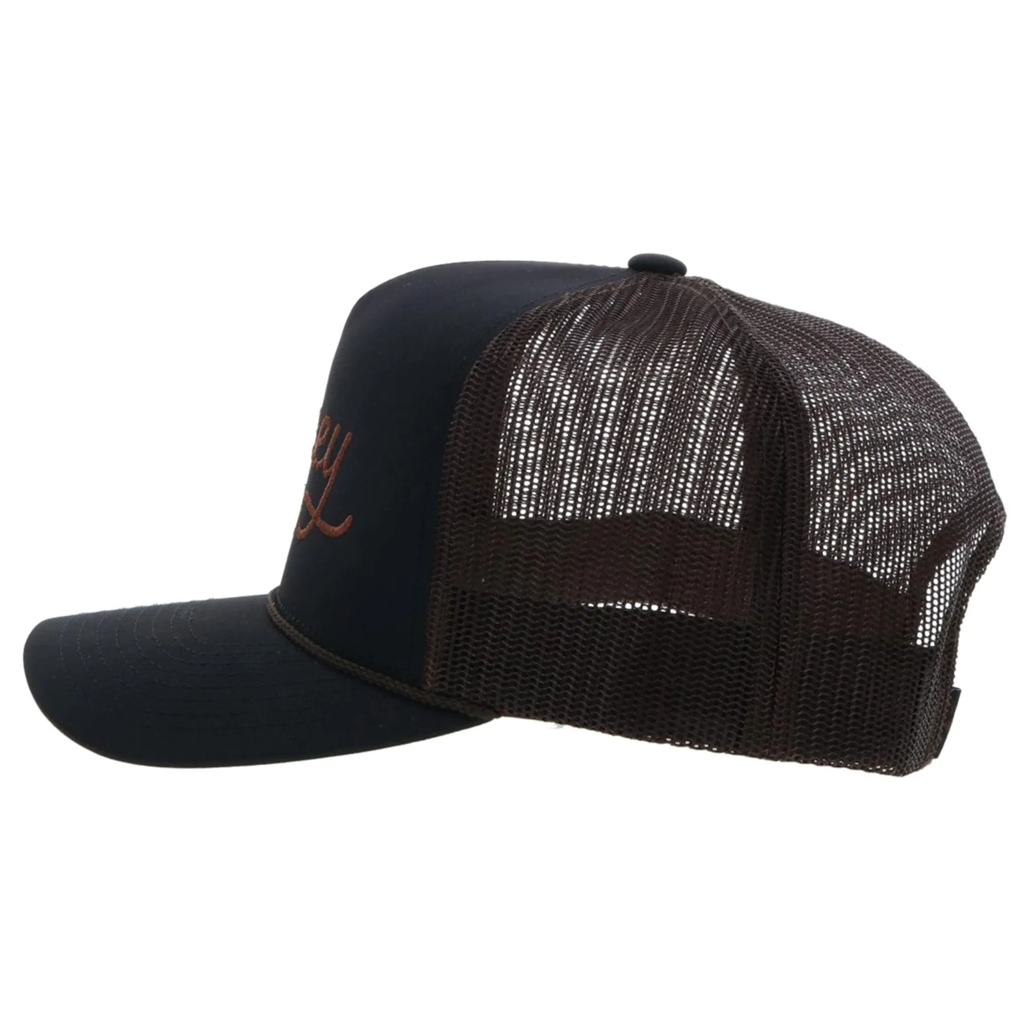 Hooey "OG" Black & Brown Cap sold by Western Edge product image thumbnail 2