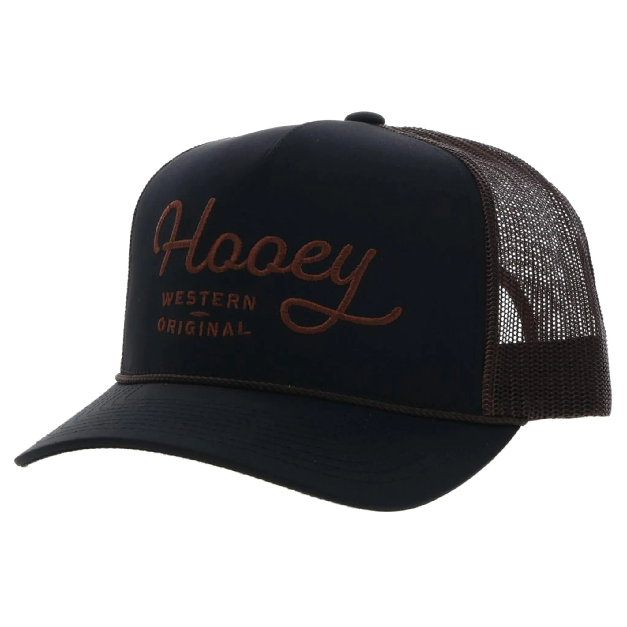 Hooey "OG" Black & Brown Cap sold by Western Edge