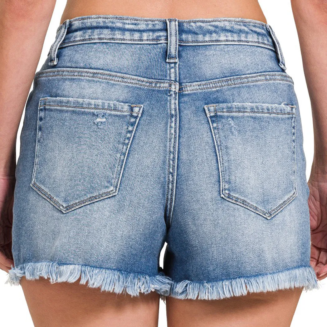 Medium Wash Shorts sold by Western Edge product image thumbnail 2