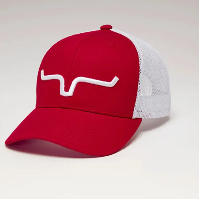 Kimes Ranch Weekly Americana Trucker Cap made by Western Edge