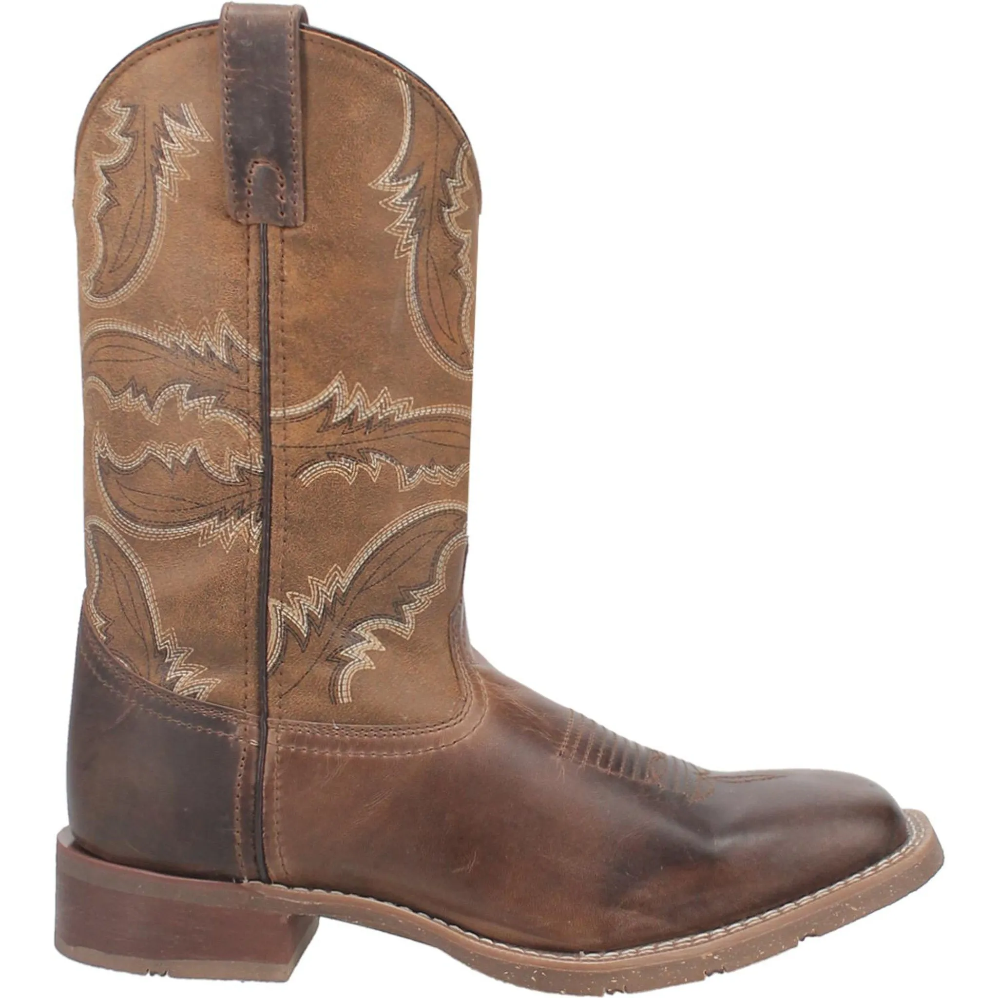 Dan Post Men's Bradshaw Brown/Tan Square Toe sold by Western Edge product image thumbnail 2