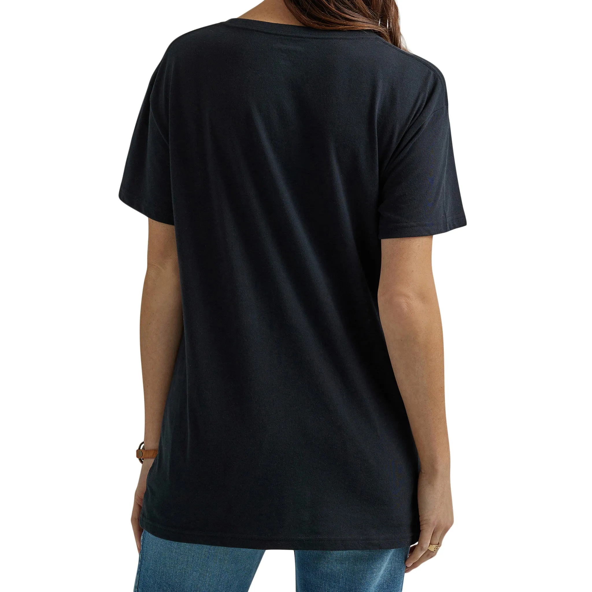 Wrangler Women's Black Long Live Cowboys Desert Tee sold by Western Edge product image thumbnail 3