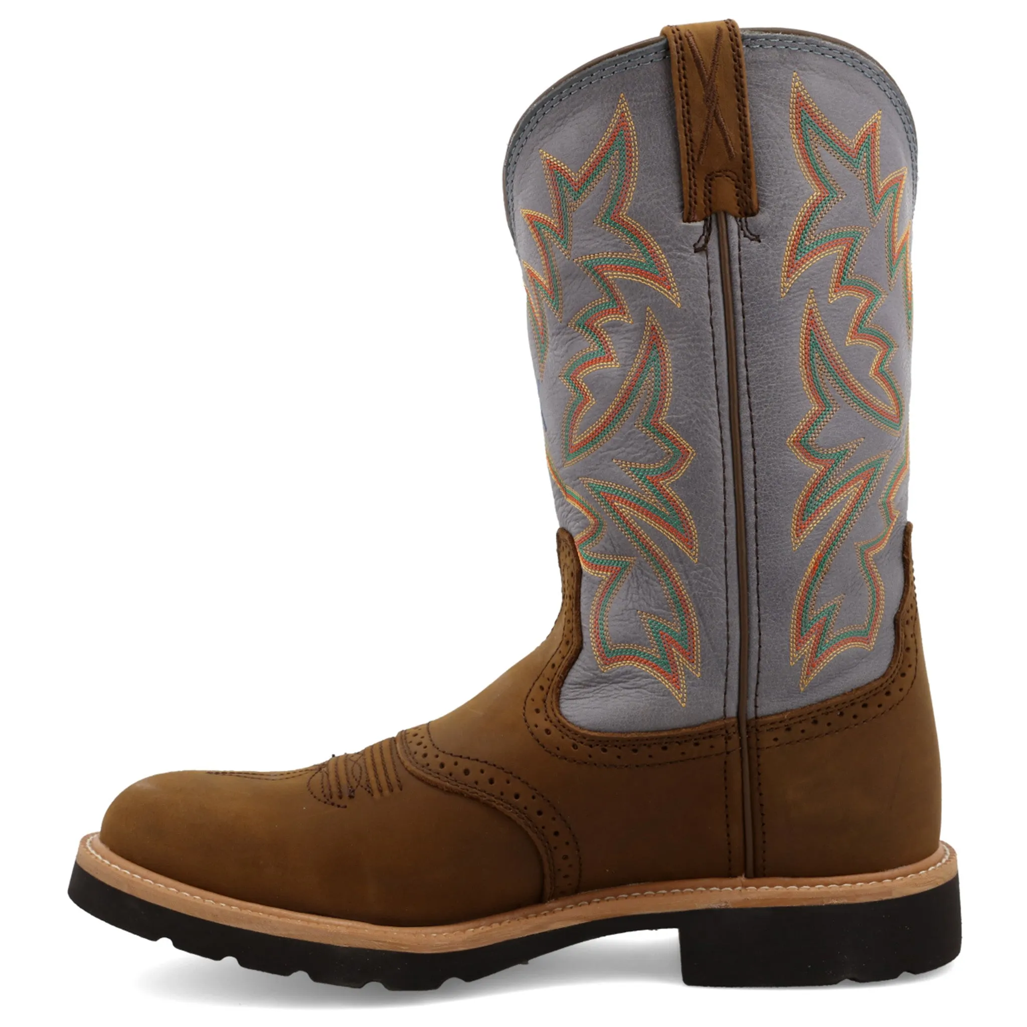 Twisted X Men's Cognac/Denim Work Boot sold by Western Edge product image thumbnail 2