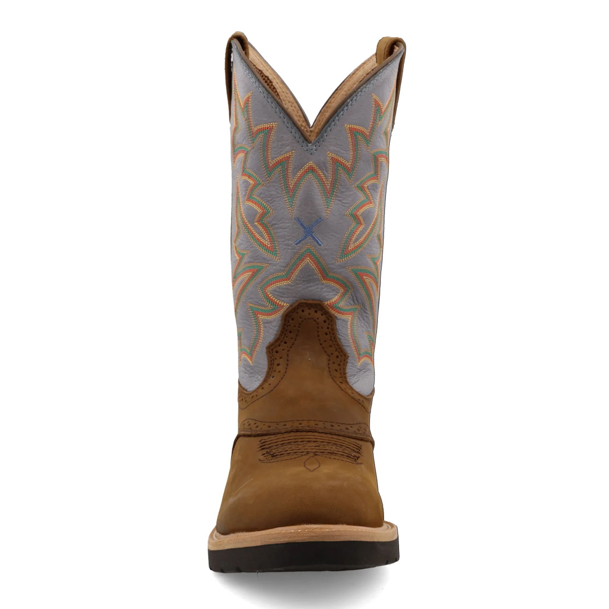 Twisted X Men's Cognac/Denim Work Boot sold by Western Edge product image thumbnail 4