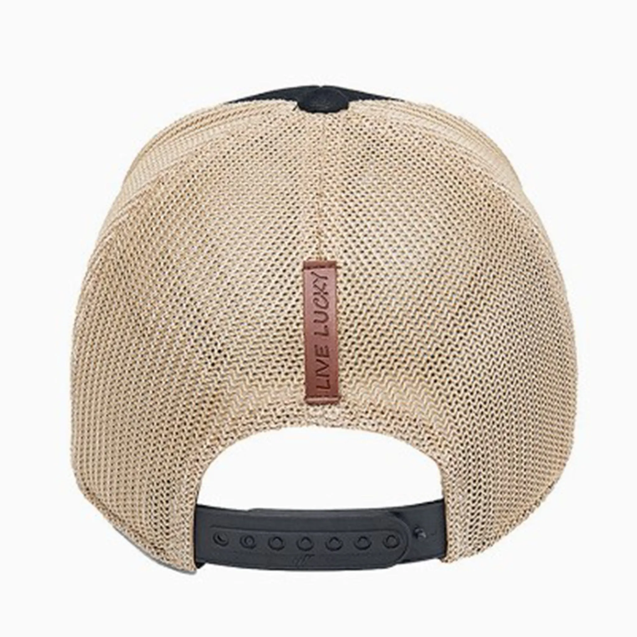 Black Clover Black & Sand Leatherman Cap sold by Western Edge product image thumbnail 3