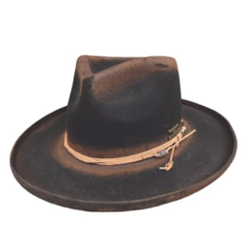 Texas Outlaw Black Bullhide Hat made by Western Edge