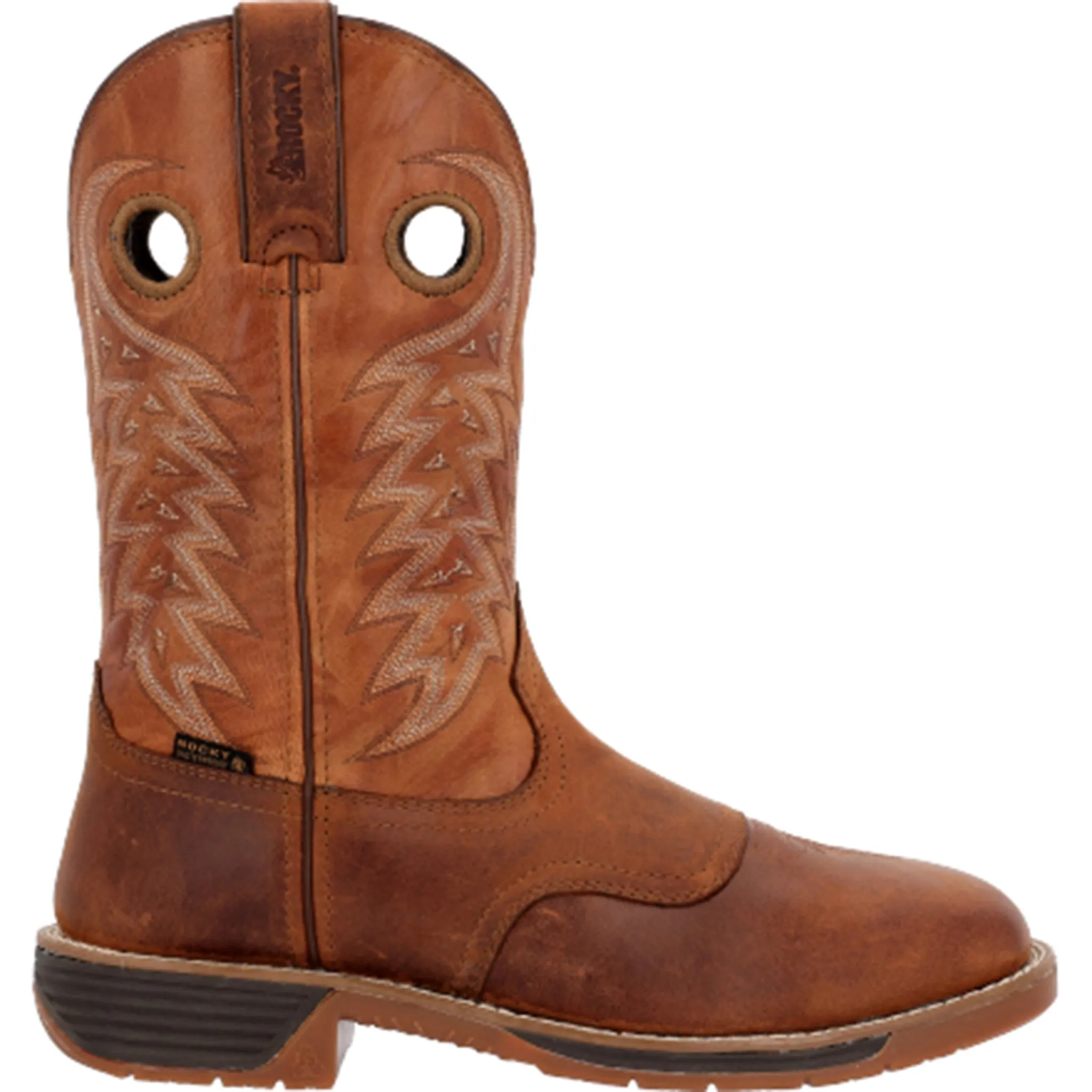Rocky Men's Brown H2O Steel Toe sold by Western Edge product image thumbnail 2