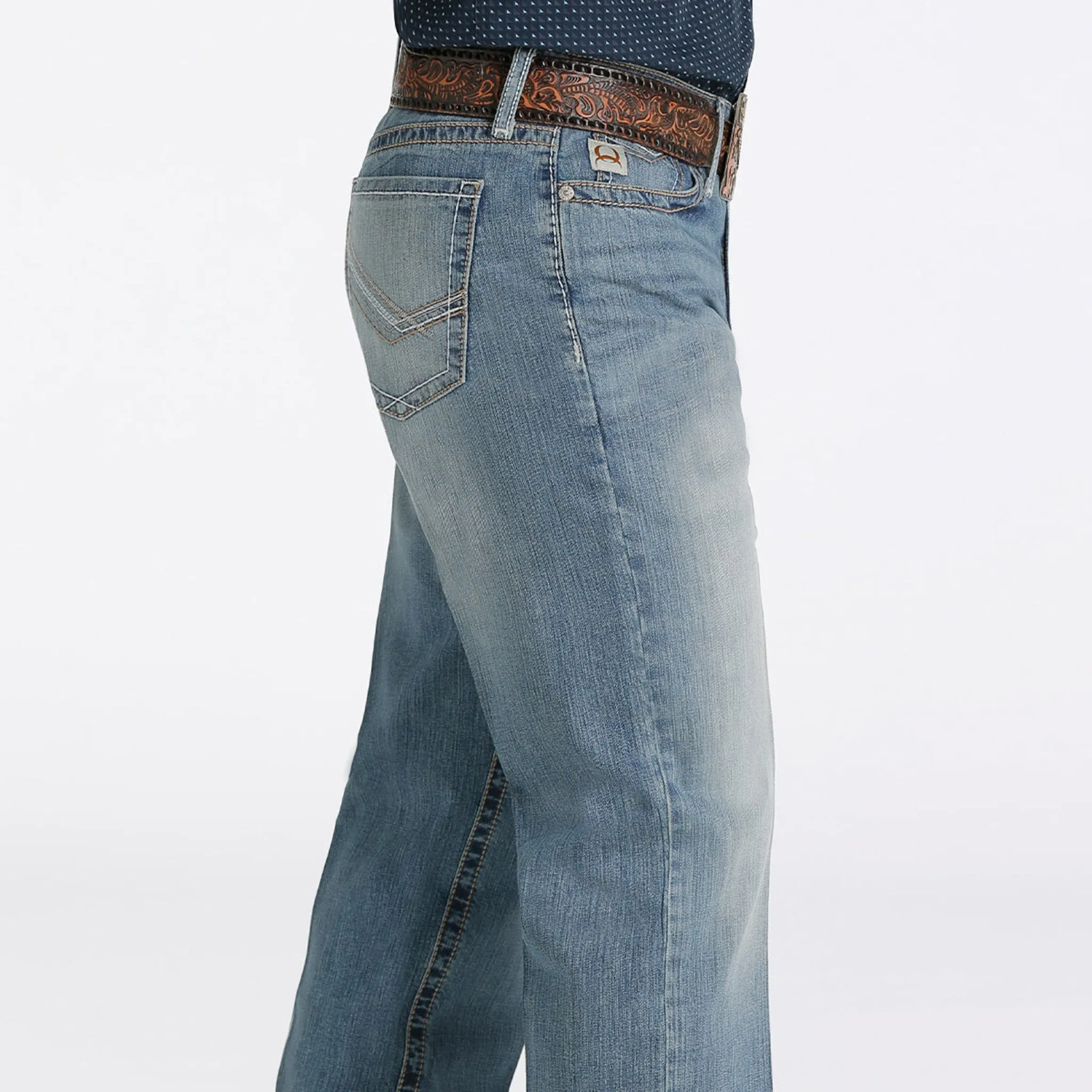Cinch Grant Relaxed Bootcut Light Stonewash Jean sold by Western Edge product image thumbnail 2