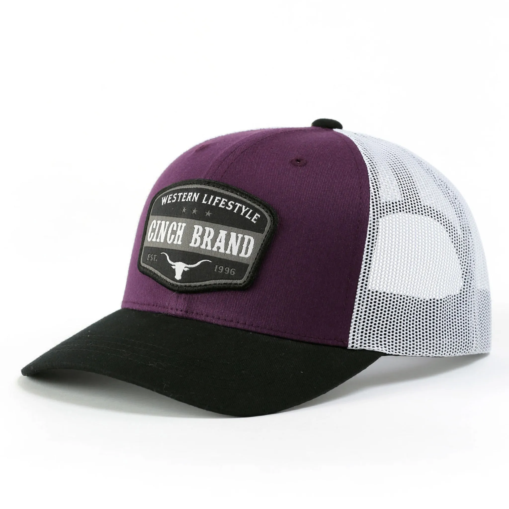 Cinch Purple Brand Cap sold by Western Edge