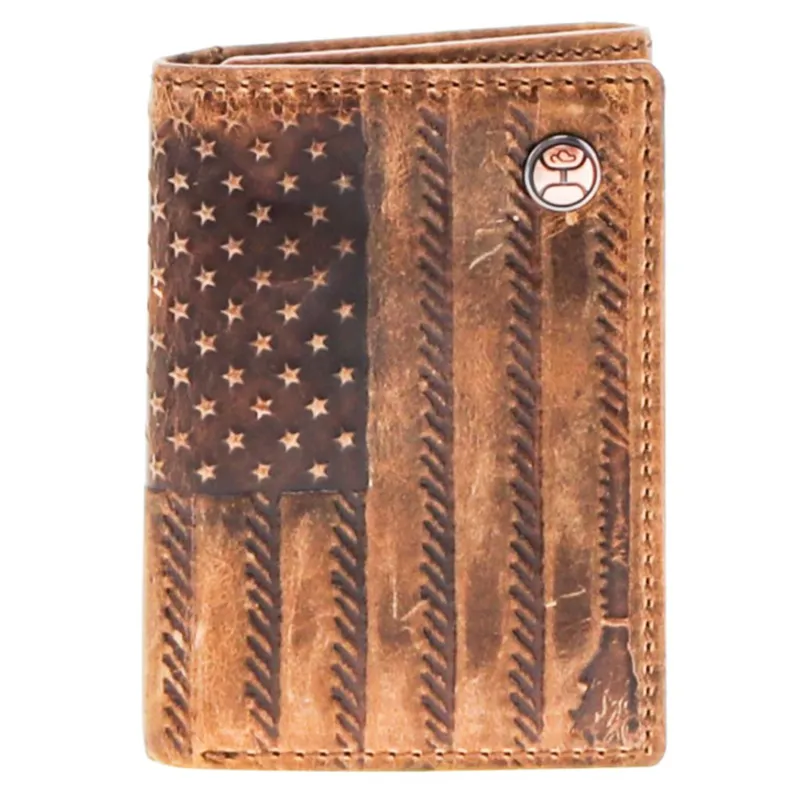 Hooey Men's Liberty Roper Trifold made by Western Edge