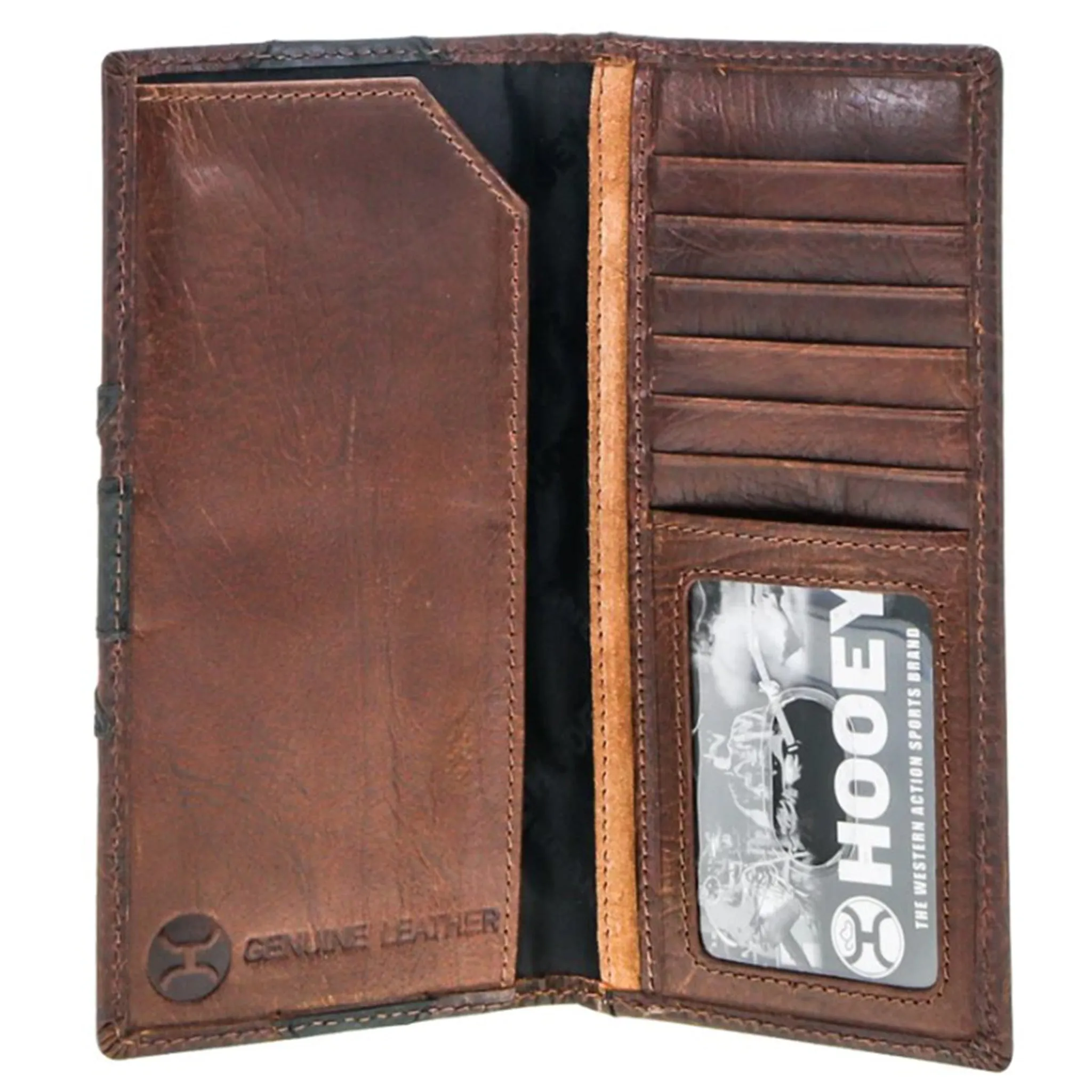 Hooey Men's Multi Patchwork CheckBook sold by Western Edge product image thumbnail 3