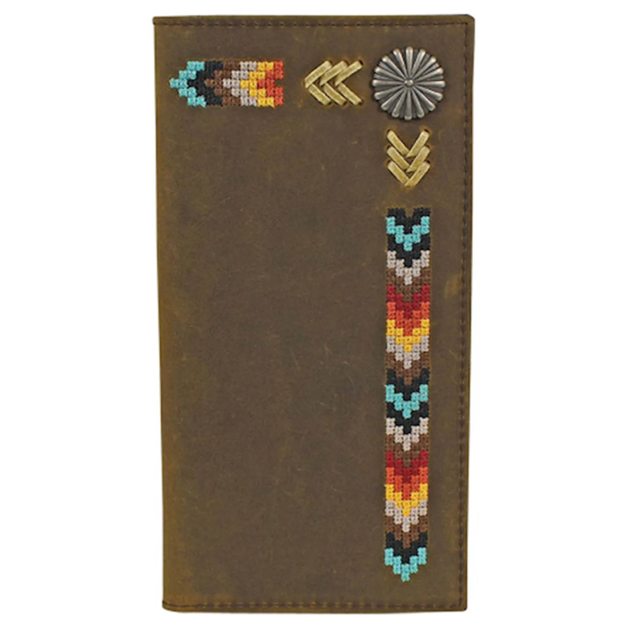 Justin Men's Needlepoint Rodeo Wallet sold by Western Edge
