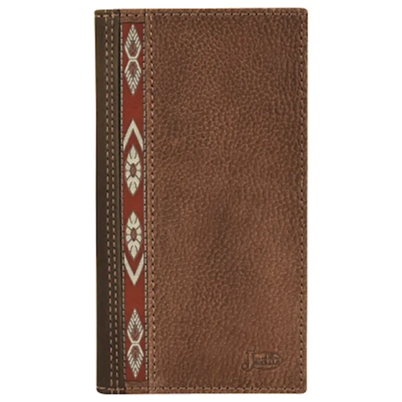 Justin Men's Ribbon Rodeo Wallet made by Justin Boots