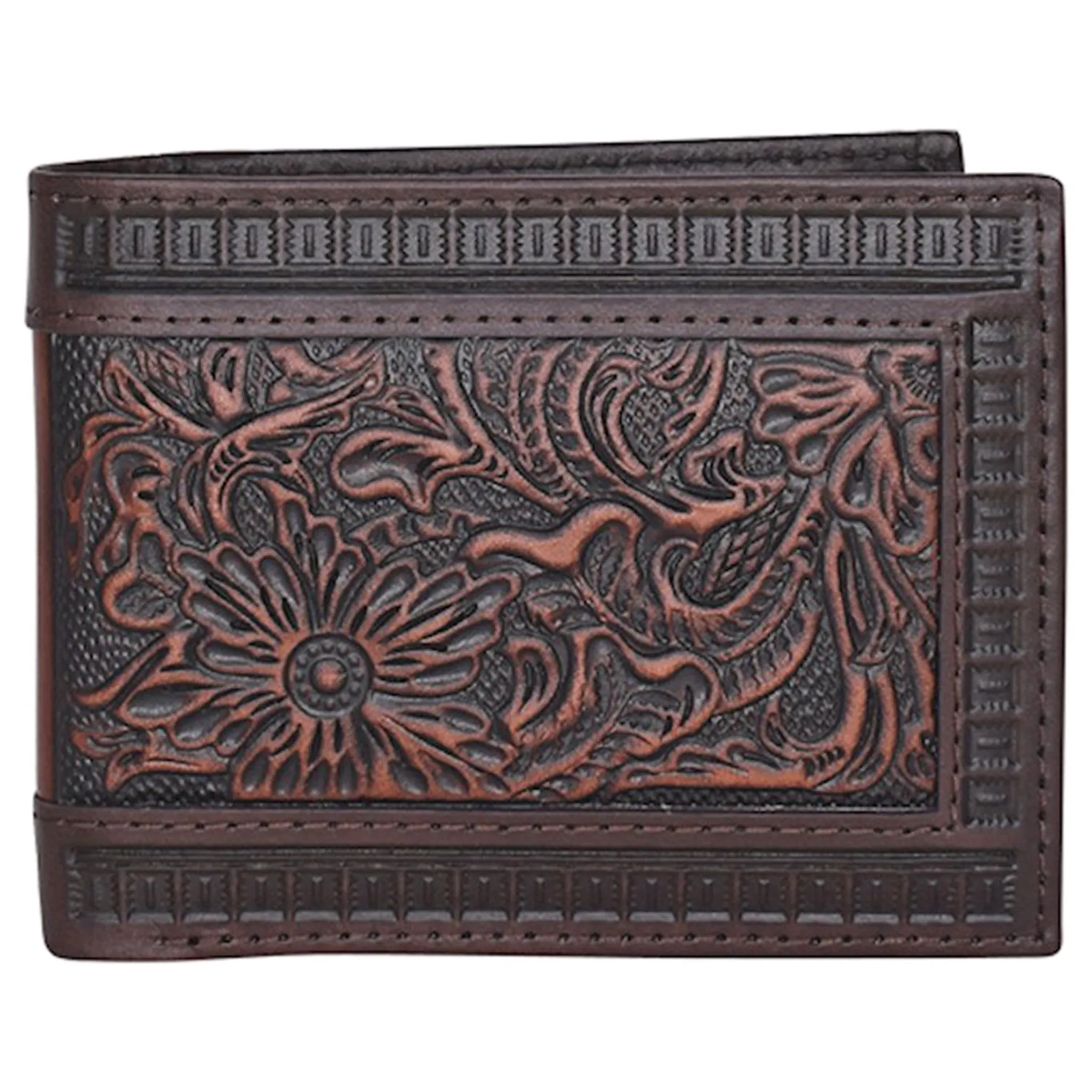 Justin Men's Leather Bifold Wallet sold by Western Edge