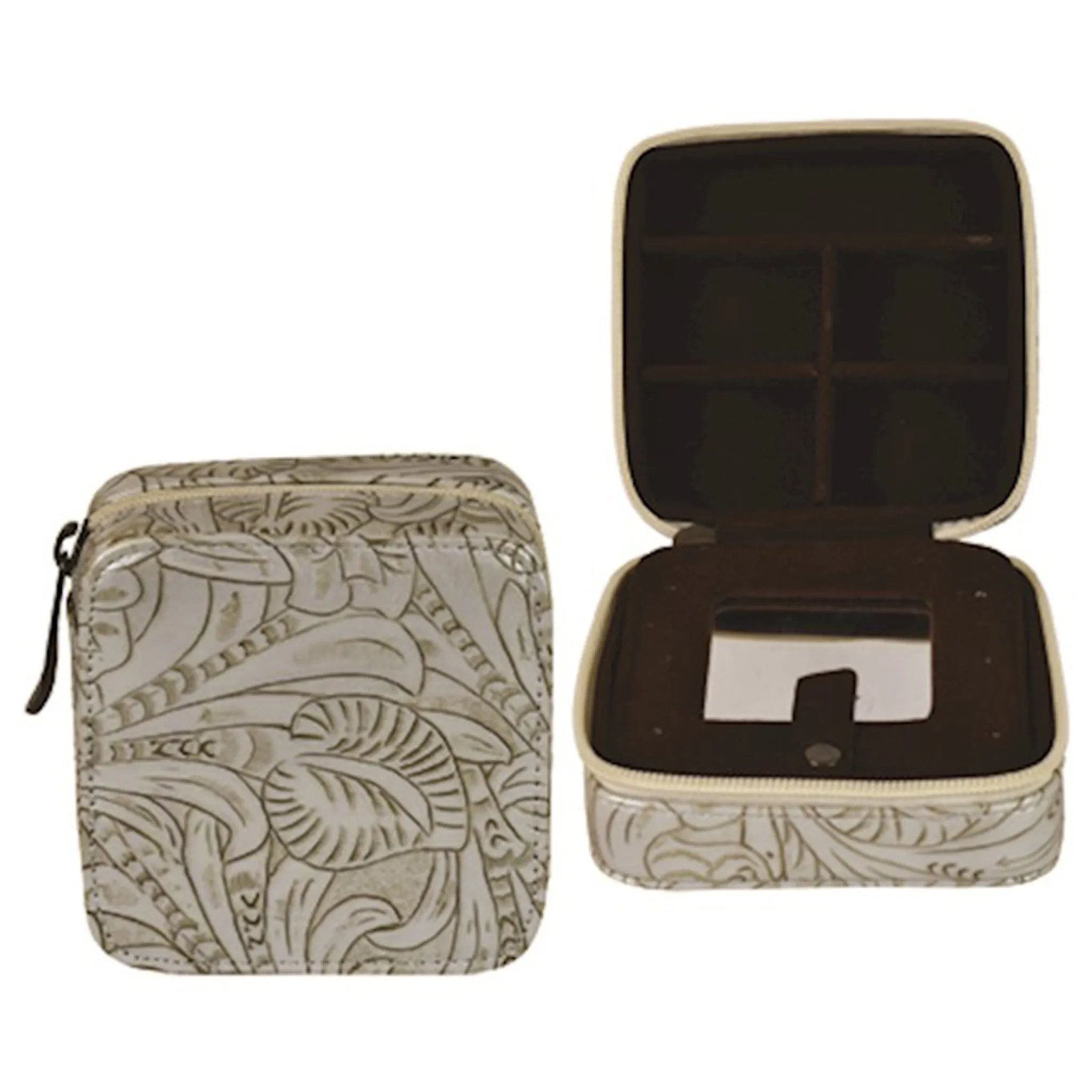 Justin Women's Square Jewelry Case sold by Western Edge