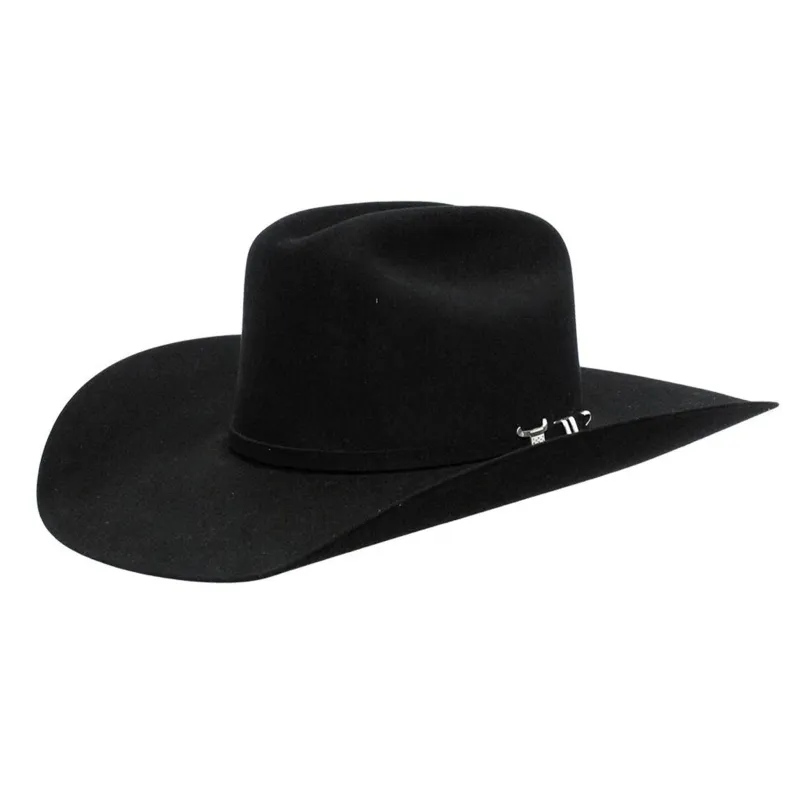 Resistol 6X USTRC Black Felt Cowboy Hat made by Western Edge