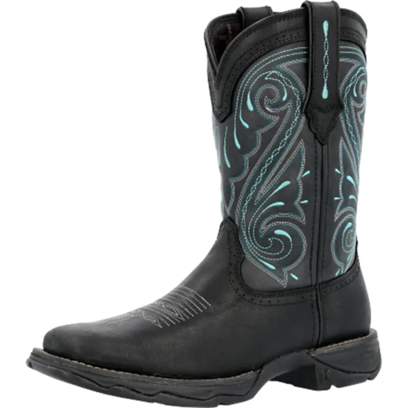 Durango Women's Rebel Black Midnight Boots made by Western Edge