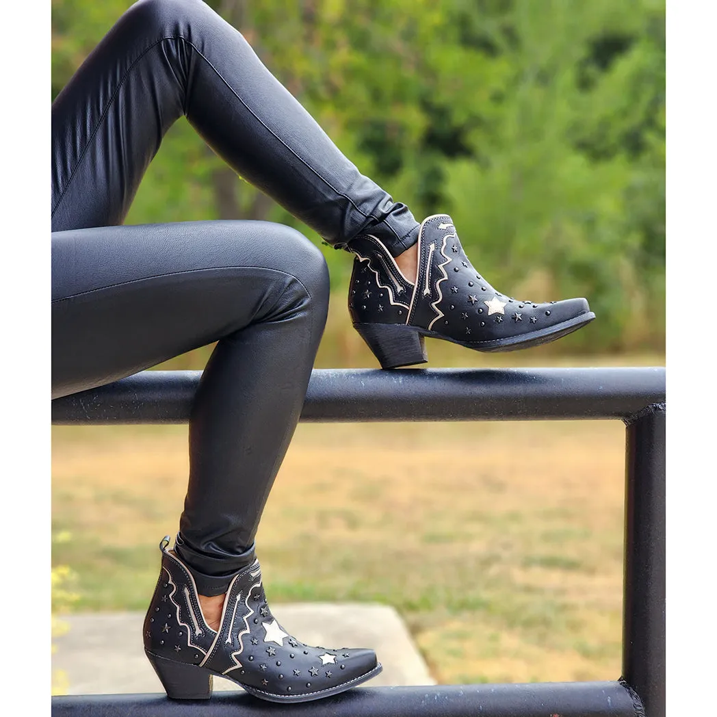 Lone Star Sky Split-top Leather Booties sold by Western Edge product image thumbnail 2