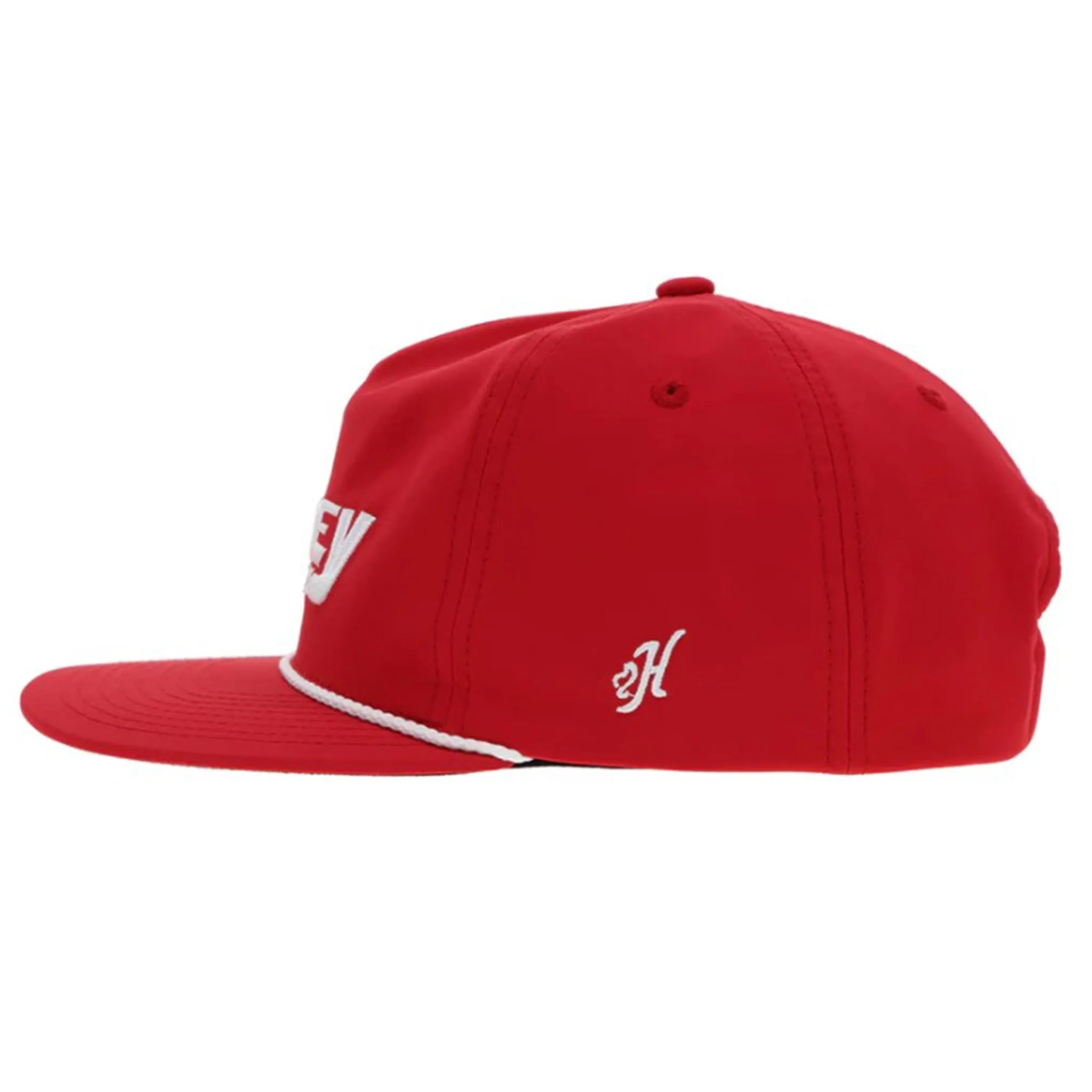 Hooey "White Knuckle" Red & White Cap sold by Western Edge product image thumbnail 3