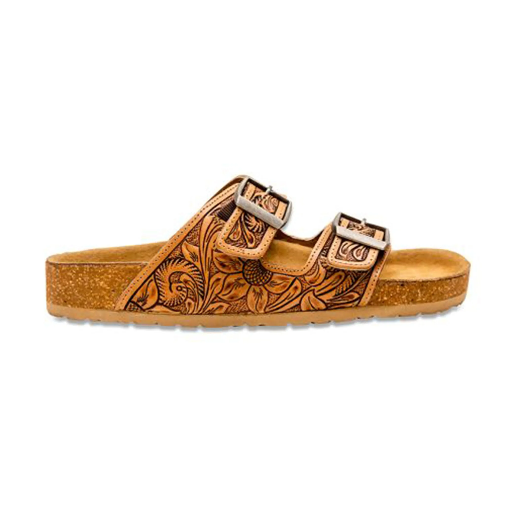 Myra Bags Tooled Double Strap Sandal sold by Western Edge product image thumbnail 4