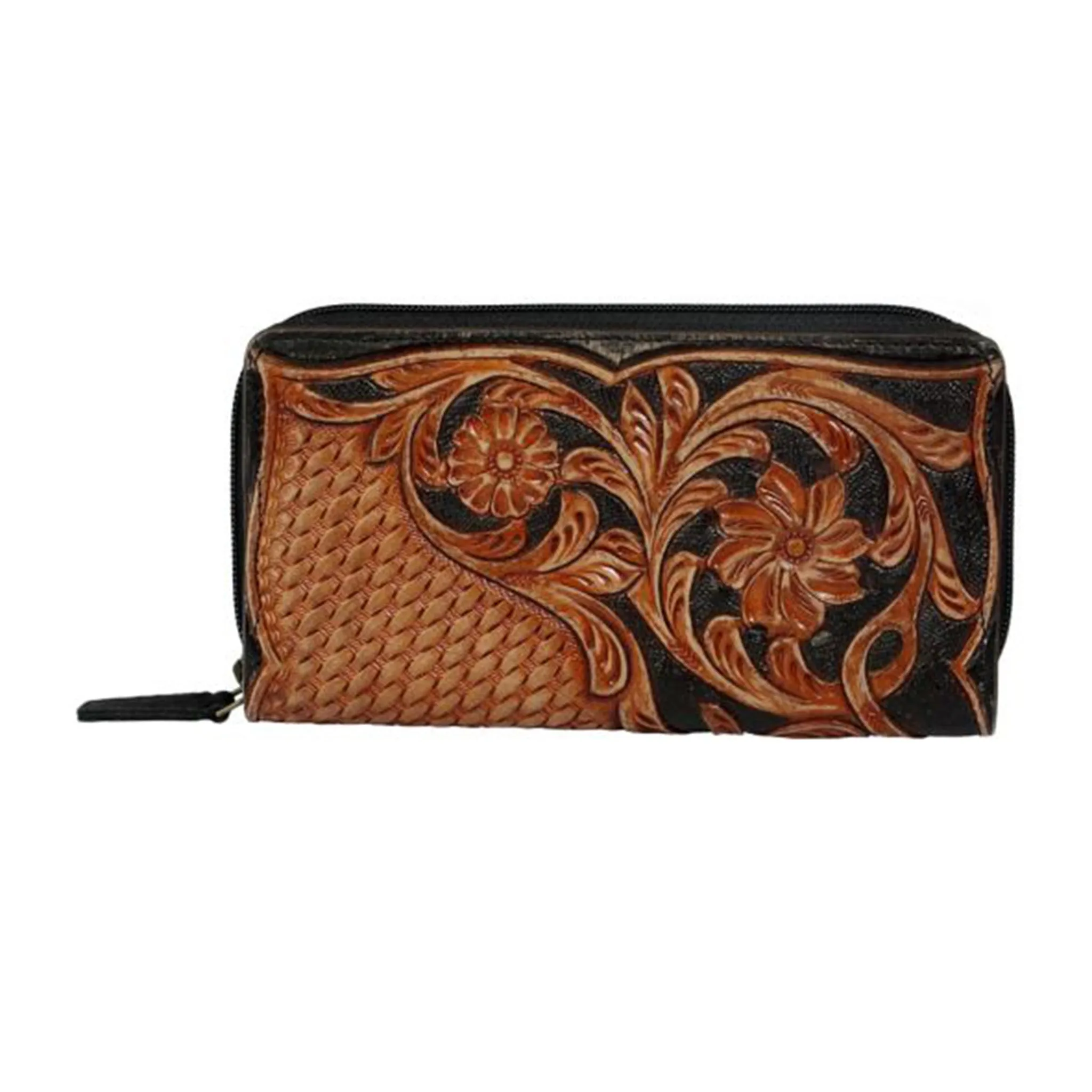 Myra Bags Basket Weave Floral Mynx Wallet sold by Western Edge product image thumbnail 3