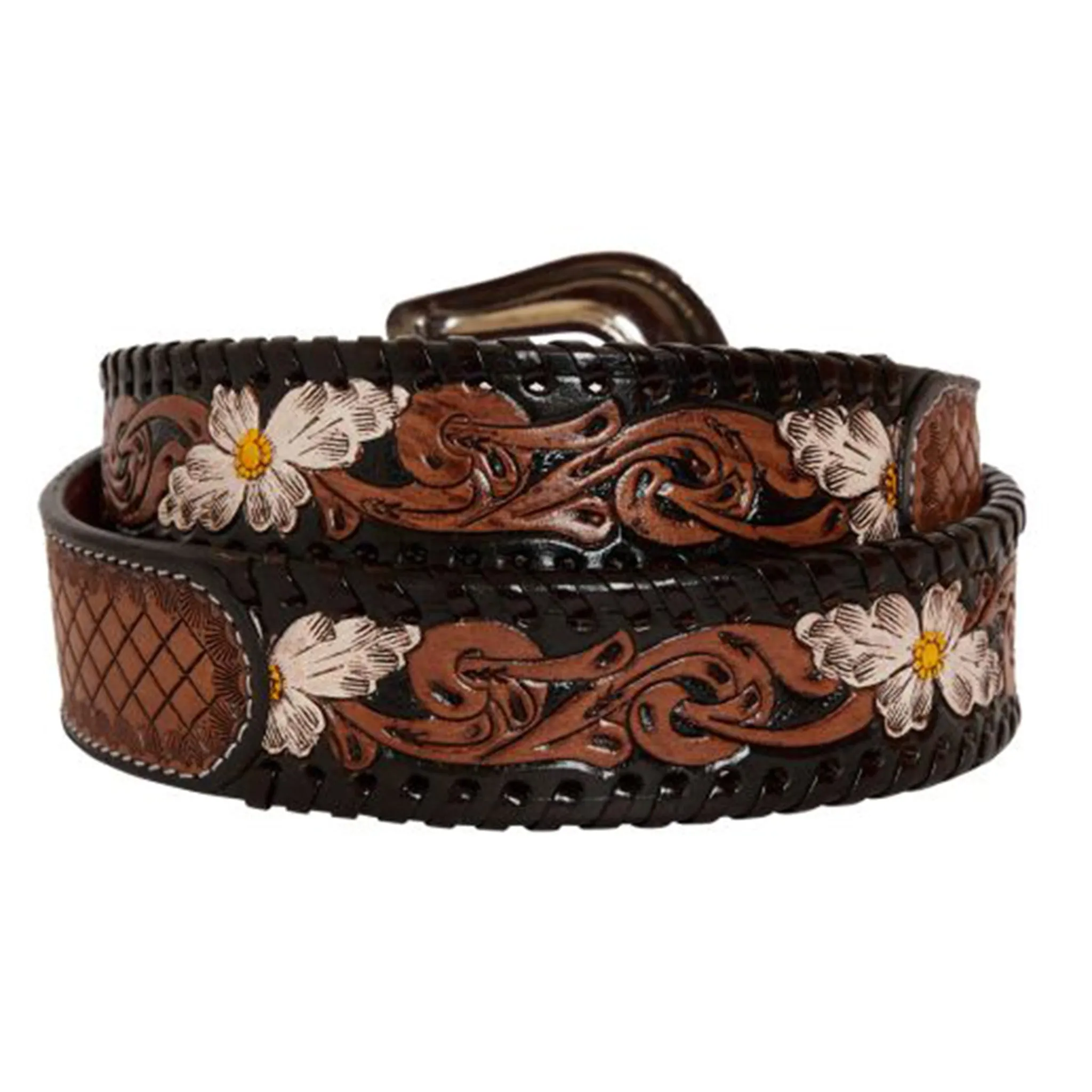 Myra Women's Painted Tooled Belt sold by Western Edge product image thumbnail 2