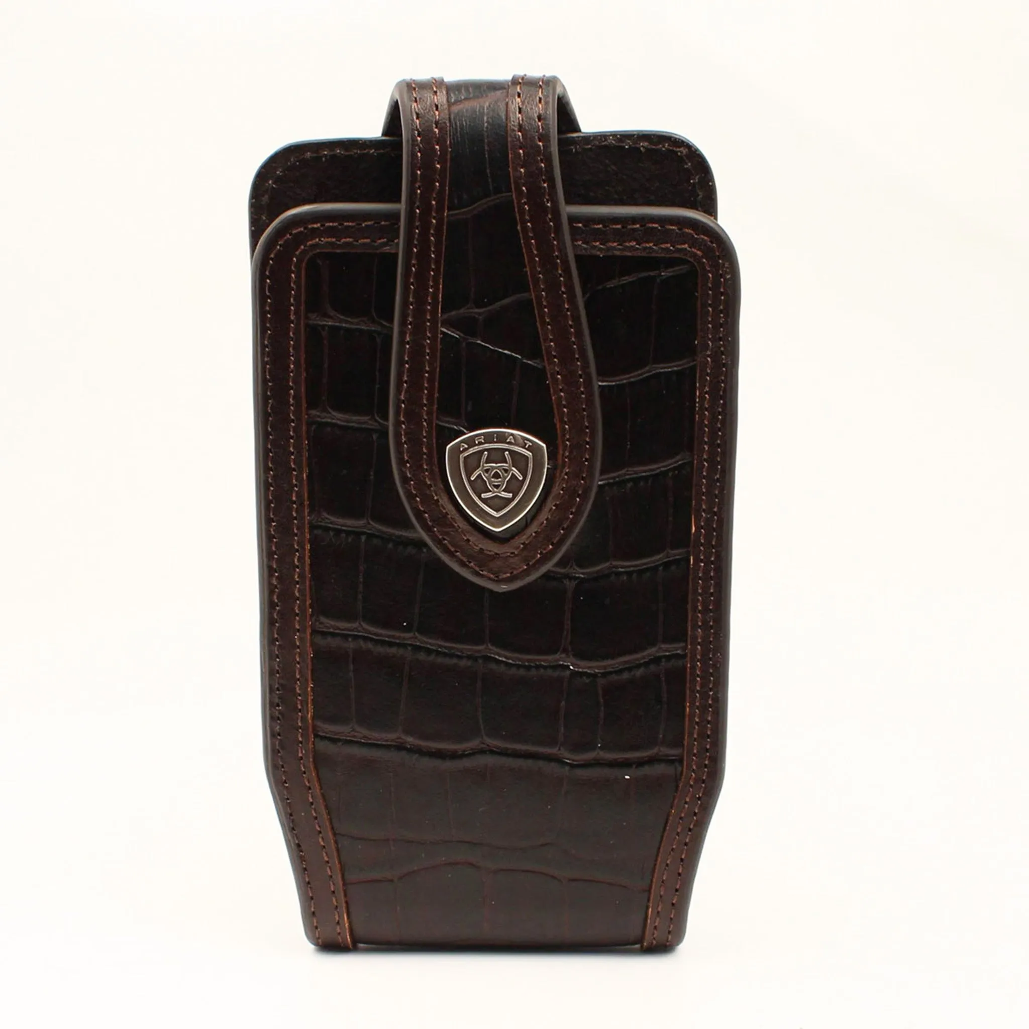 Ariat Brown Croc Print Cell Case sold by Western Edge