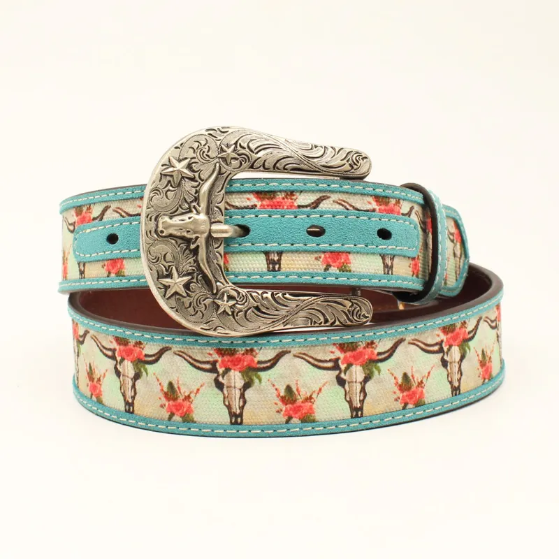 Ariat Women's Cruiser Skull Belt sold by Western Edge