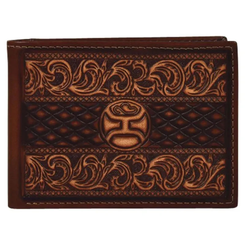 Hooey Trenditions Tooled Bifold made by Western Edge