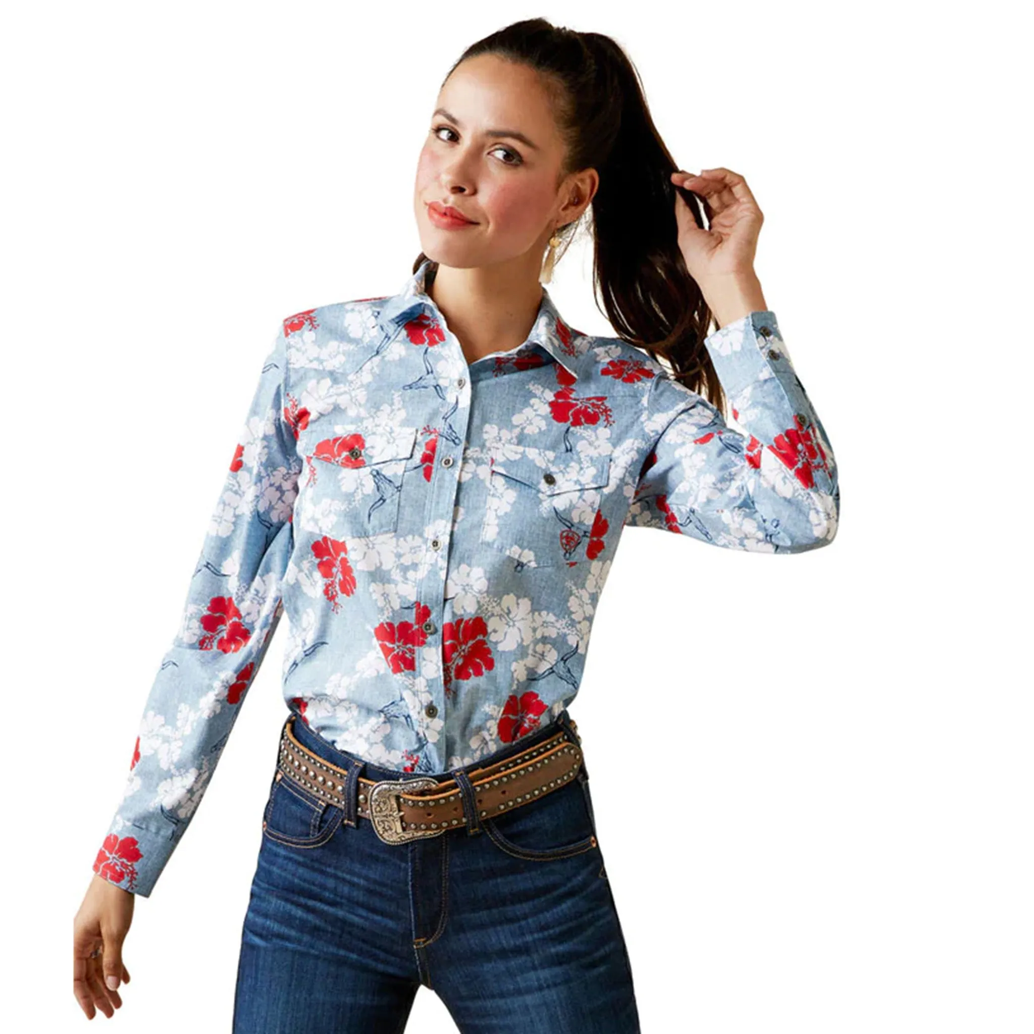 Ariat Women's Western VentTEK Shirt sold by Western Edge