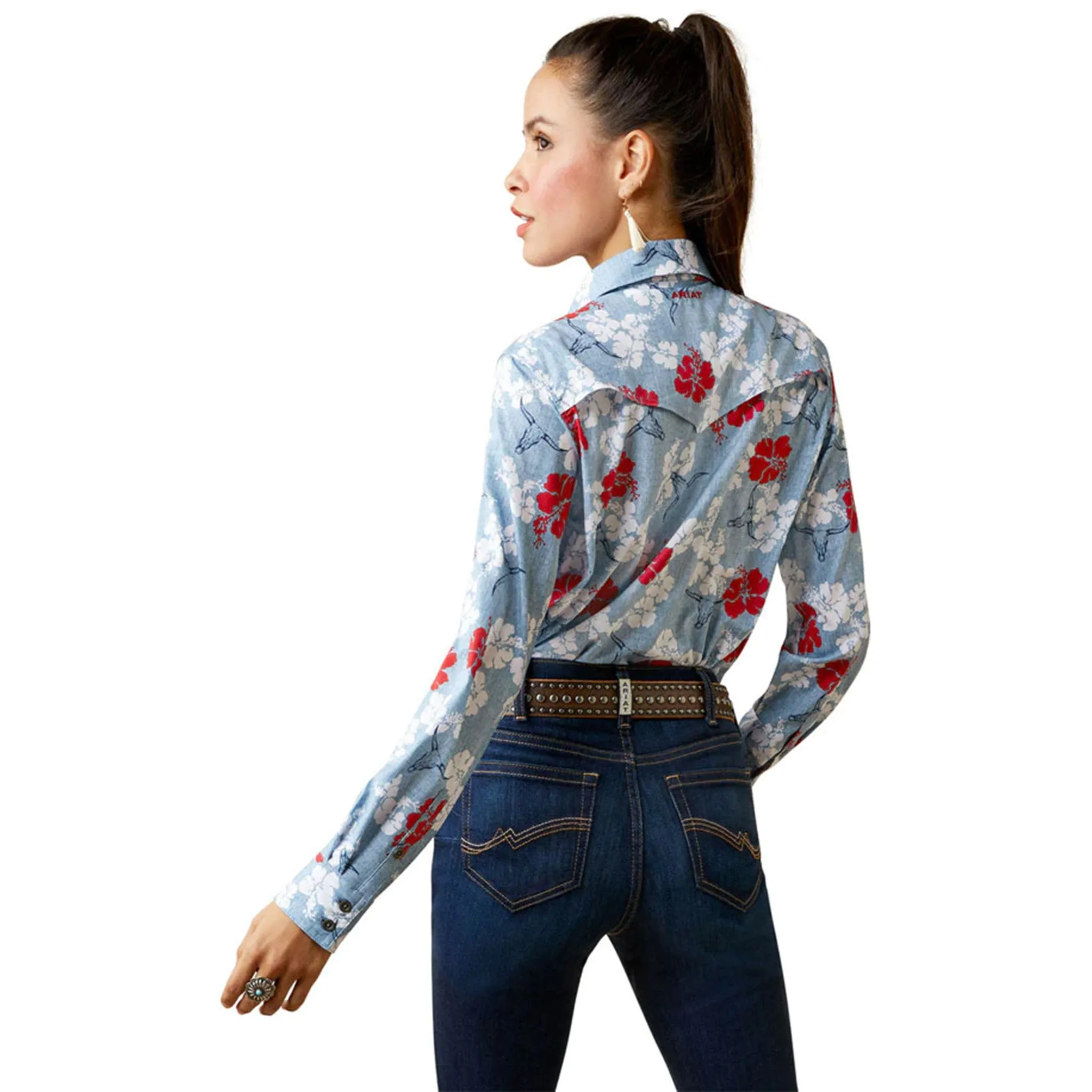 Ariat Women's Western VentTEK Shirt sold by Western Edge product image thumbnail 2