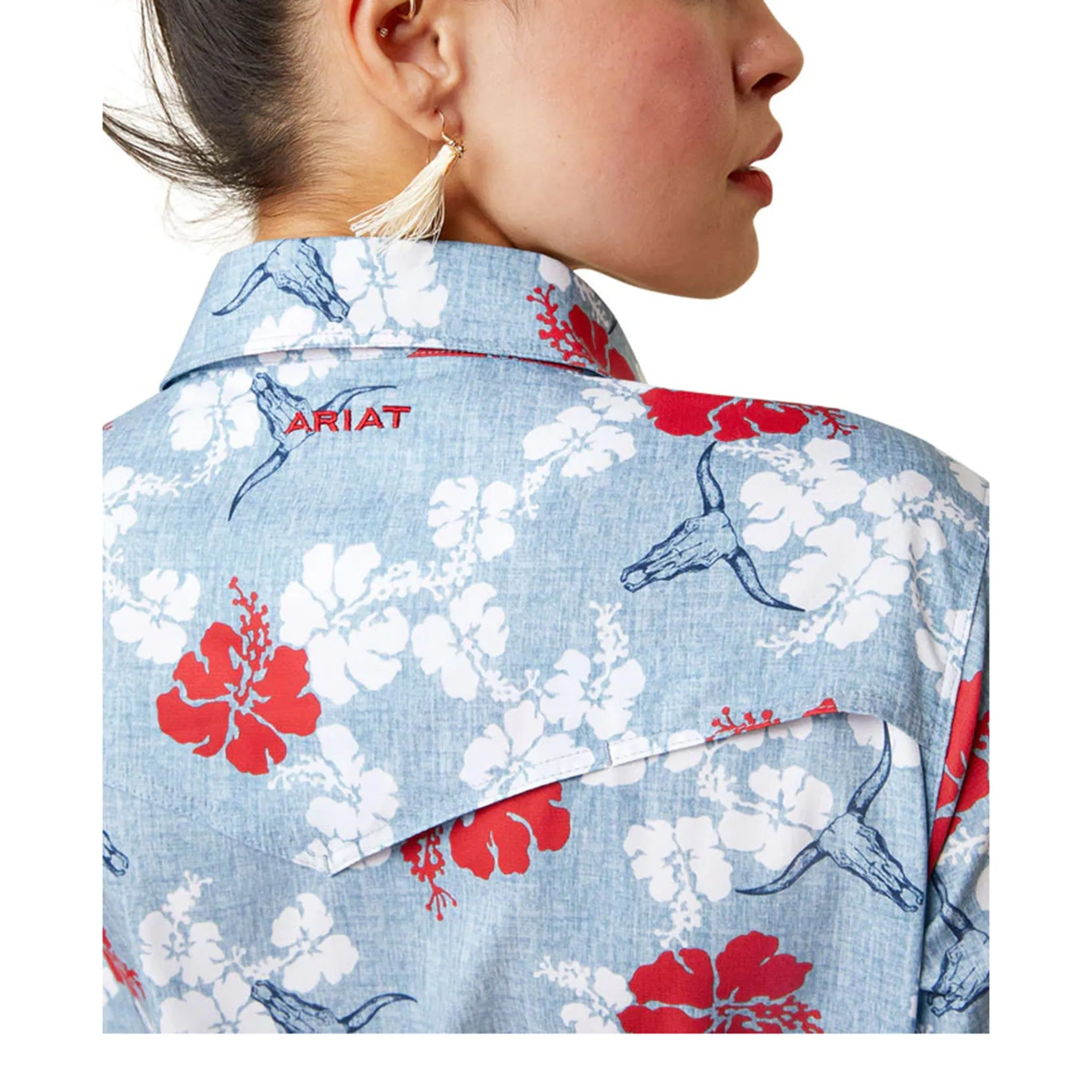 Ariat Women's Western VentTEK Shirt sold by Western Edge product image thumbnail 3