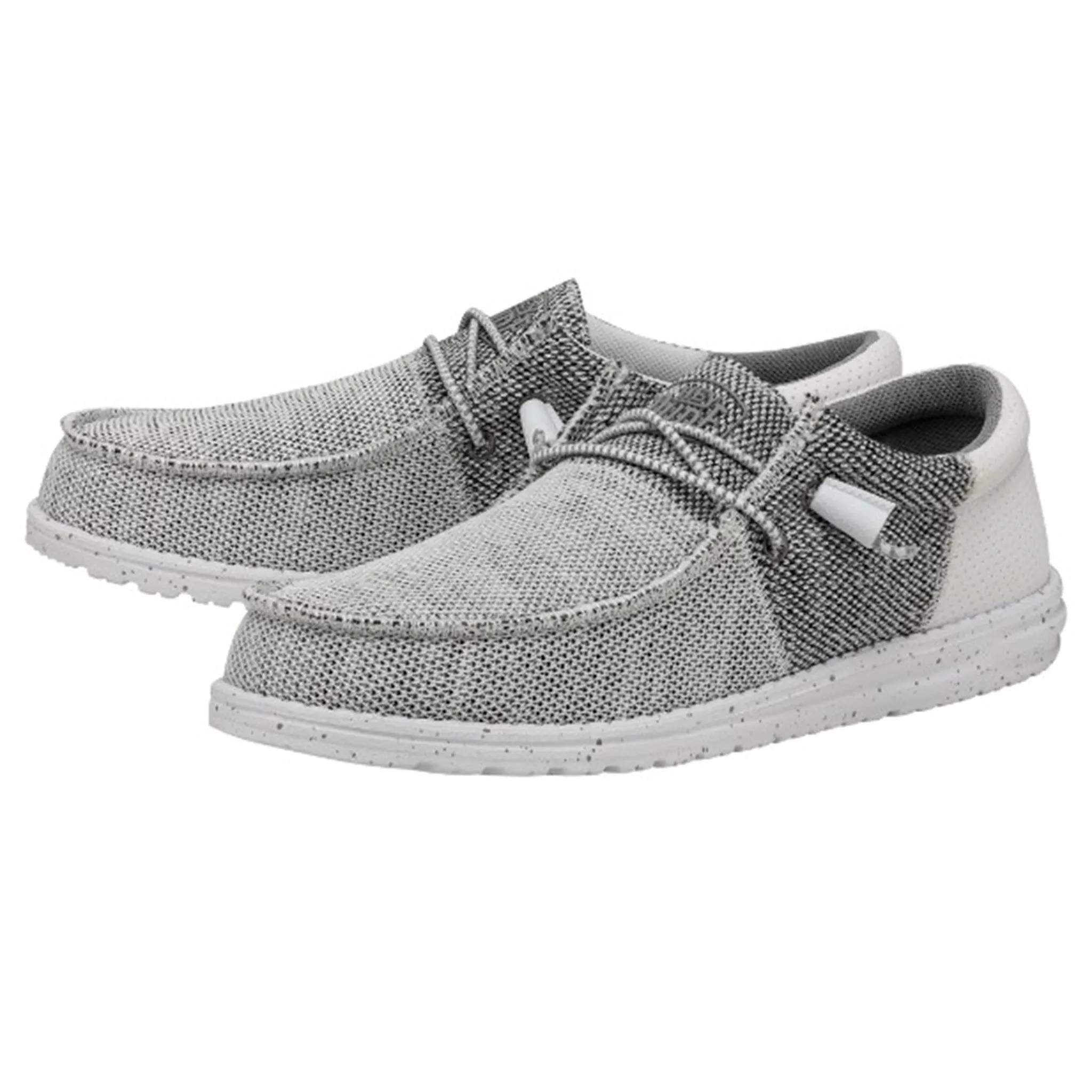 Hey Dude Men's Wally Tri Stone White sold by Western Edge