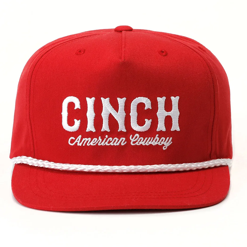 Red Cinch American Cowboy Cap sold by Western Edge product image thumbnail 2