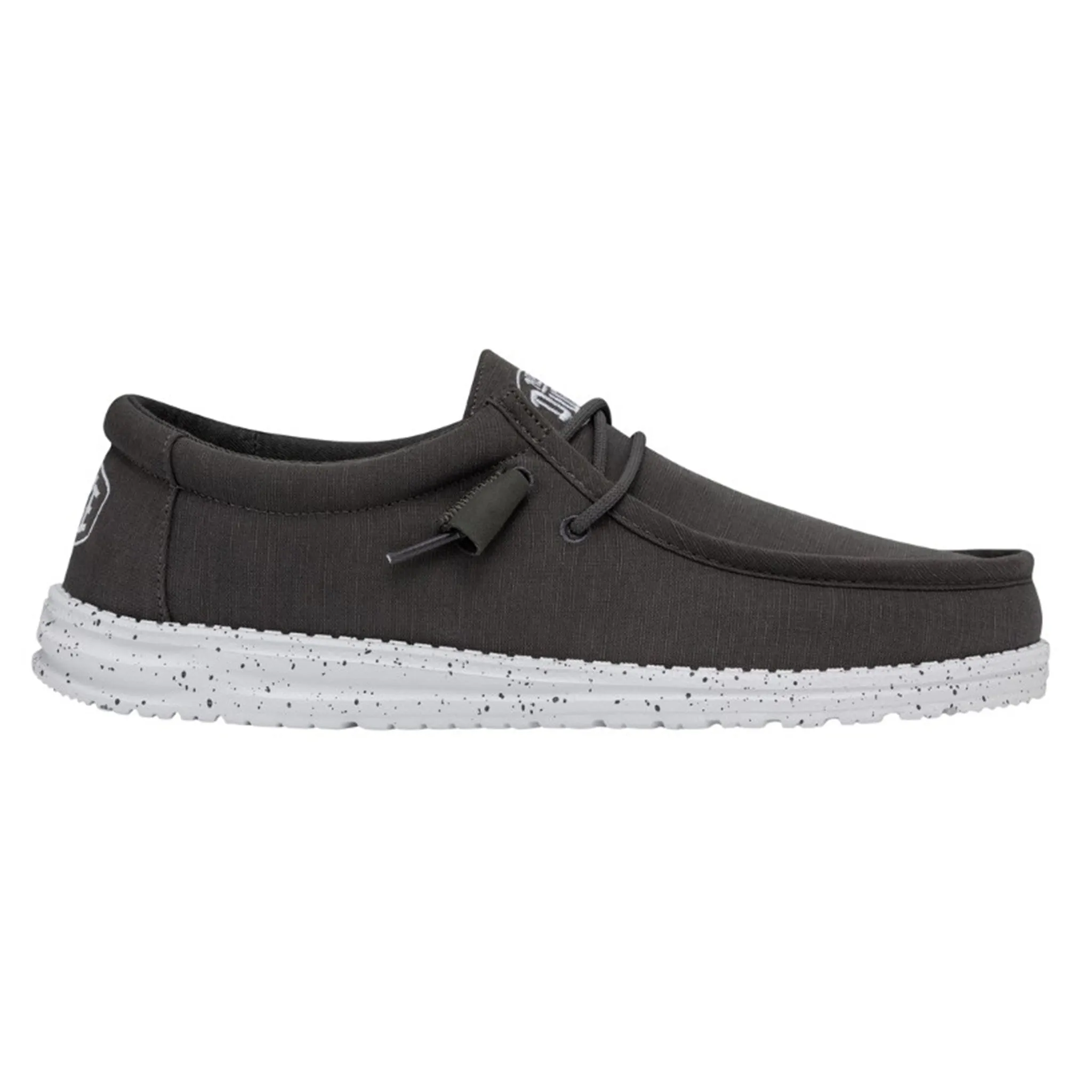 Hey Dude Wally Slub Canvas Dark Grey sold by Western Edge product image thumbnail 4