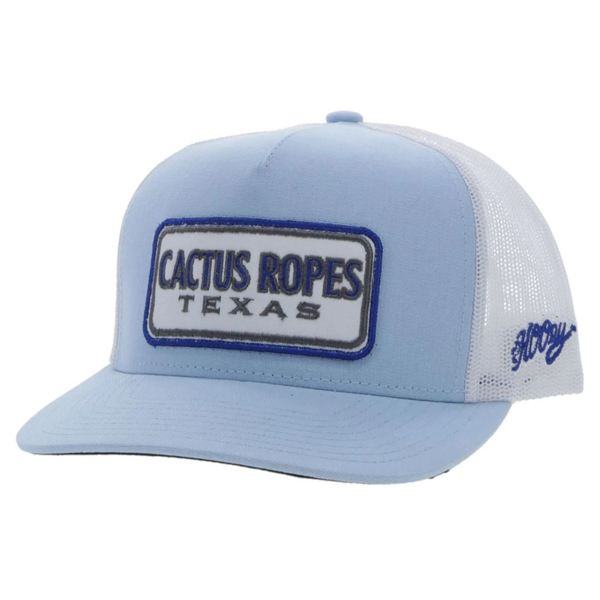 Hooey Cactus Ropes Blue & White Cap sold by Western Edge