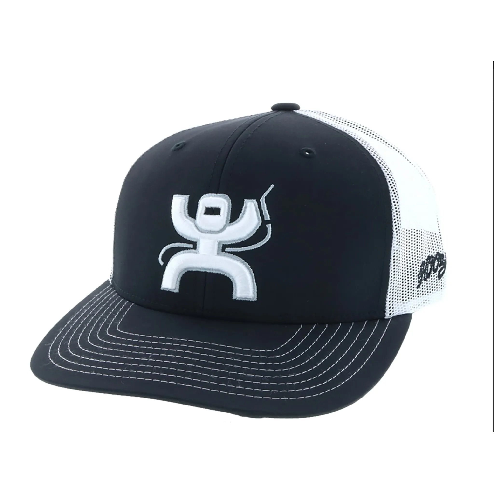 Hooey Black & White Arc Welder Cap sold by Western Edge