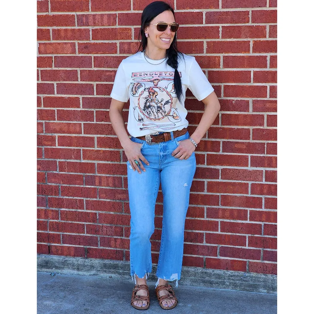 Flying Monkey Angie High Rise Straight Leg Crop Jean sold by Western Edge product image thumbnail 3