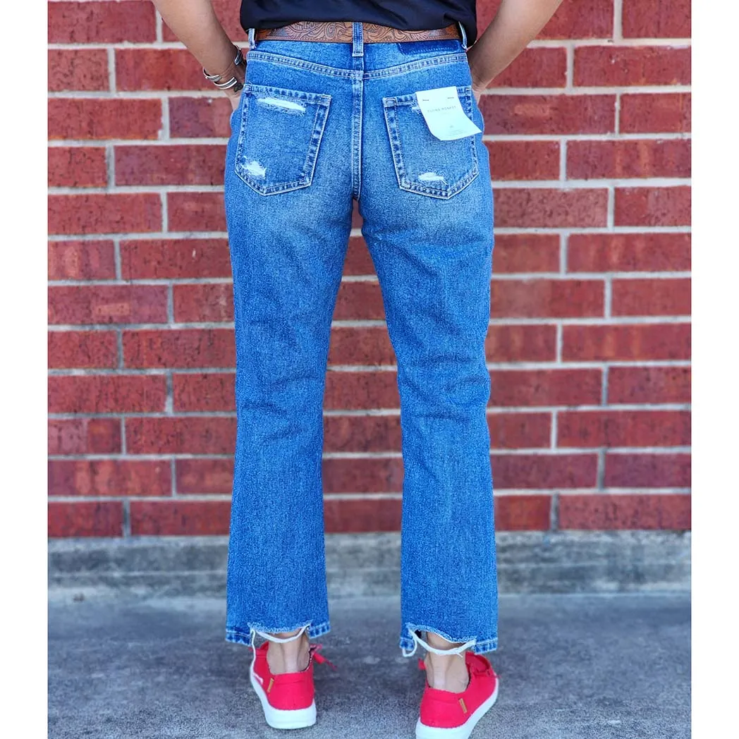 Flying Monkey High Rise Straight Lolita Jean sold by Western Edge product image thumbnail 2