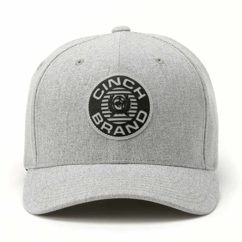Cinch Heather Grey Flexfit Cap made by Cinch