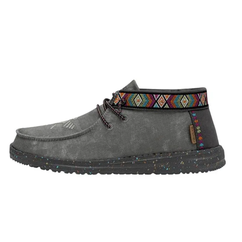 Hey Dude Wendy Iris Festival Aztec Grey sold by Western Edge