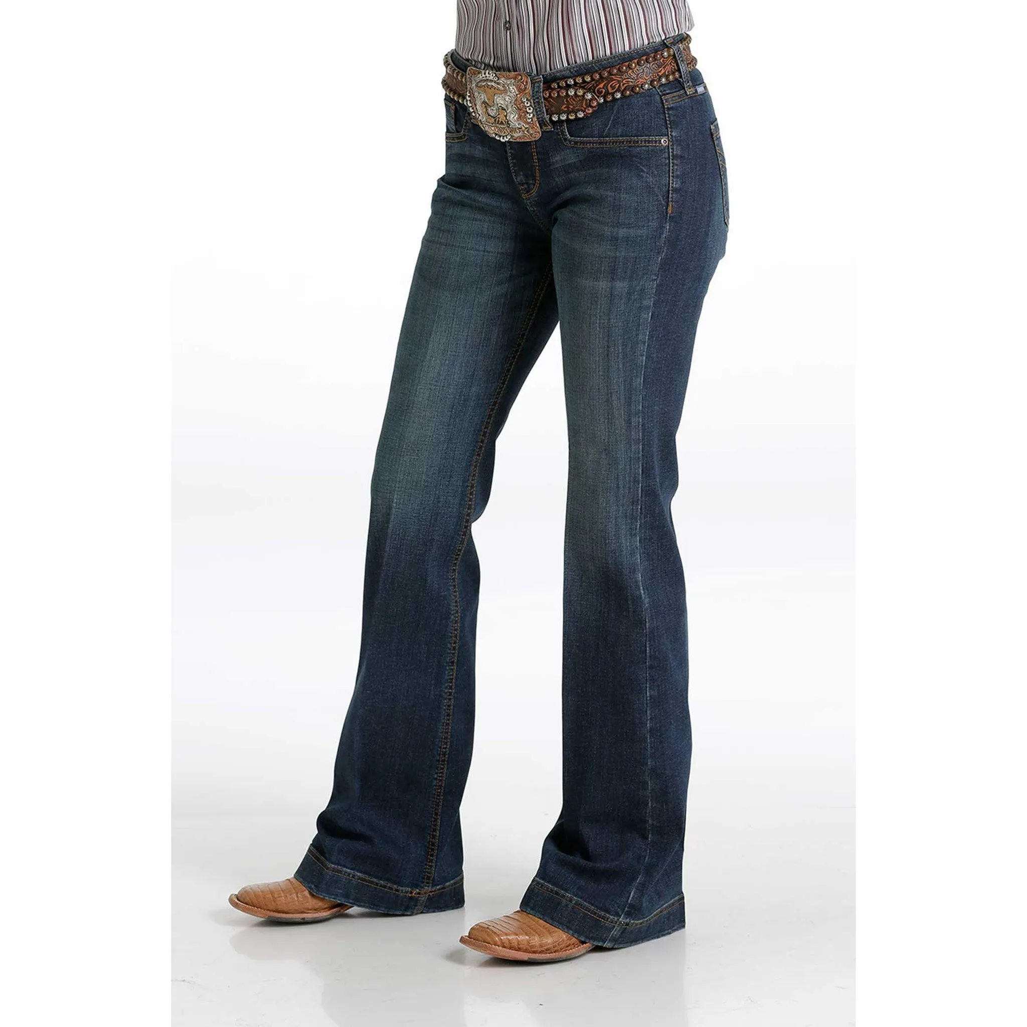 Cinch Lynden Dark Stone Trouser Jeans sold by Western Edge product image thumbnail 2