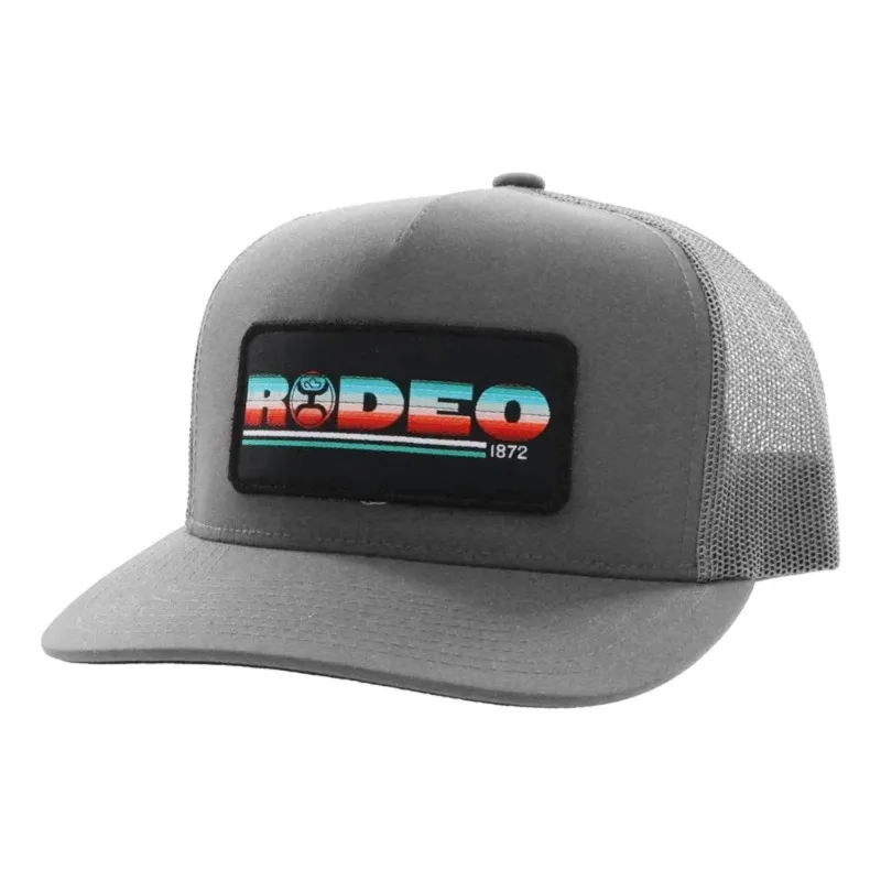 Hooey Grey Serape Rodeo Cap made by Western Edge