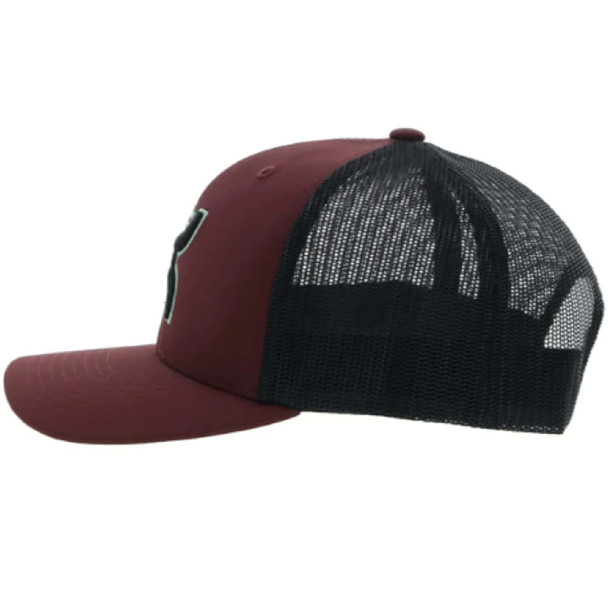 Hooey Maroon & Black Sterling Cap sold by Western Edge product image thumbnail 2