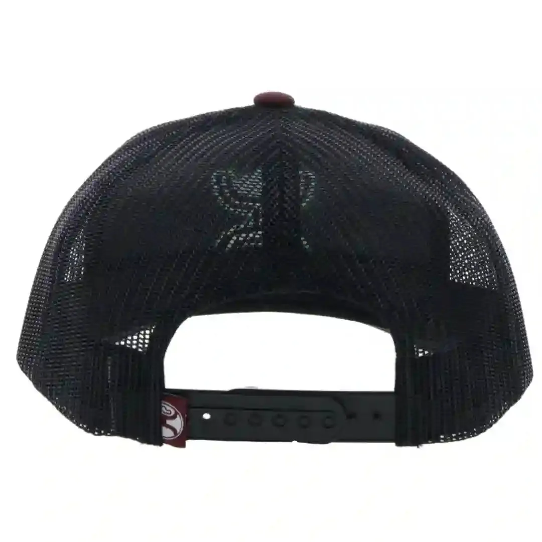 Hooey Maroon & Black Sterling Cap sold by Western Edge product image thumbnail 3